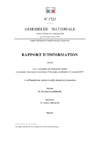 Rapport d’information sur la Francophonie : action culturelle, éducative et économique