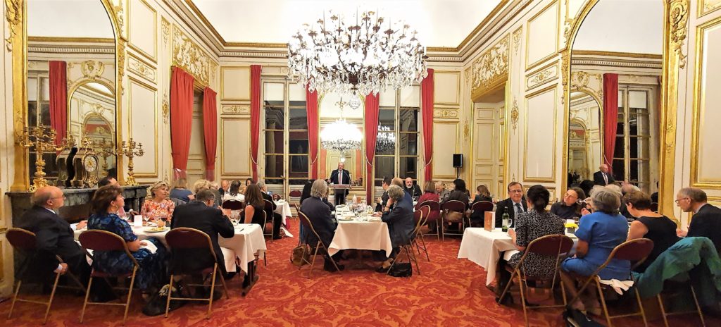 Cercle Richelieu Senghor, vue d'ensemble du dîner