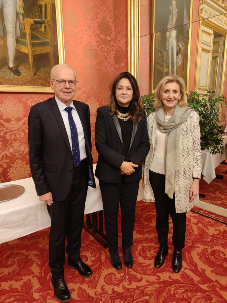 Alban Bogeat, Faouzia Zouari et Claire Deronzier