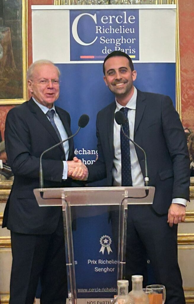 Alban Bogeat et Alexandre Planelles, Directeur général de l'Alliance des Patronats francophones