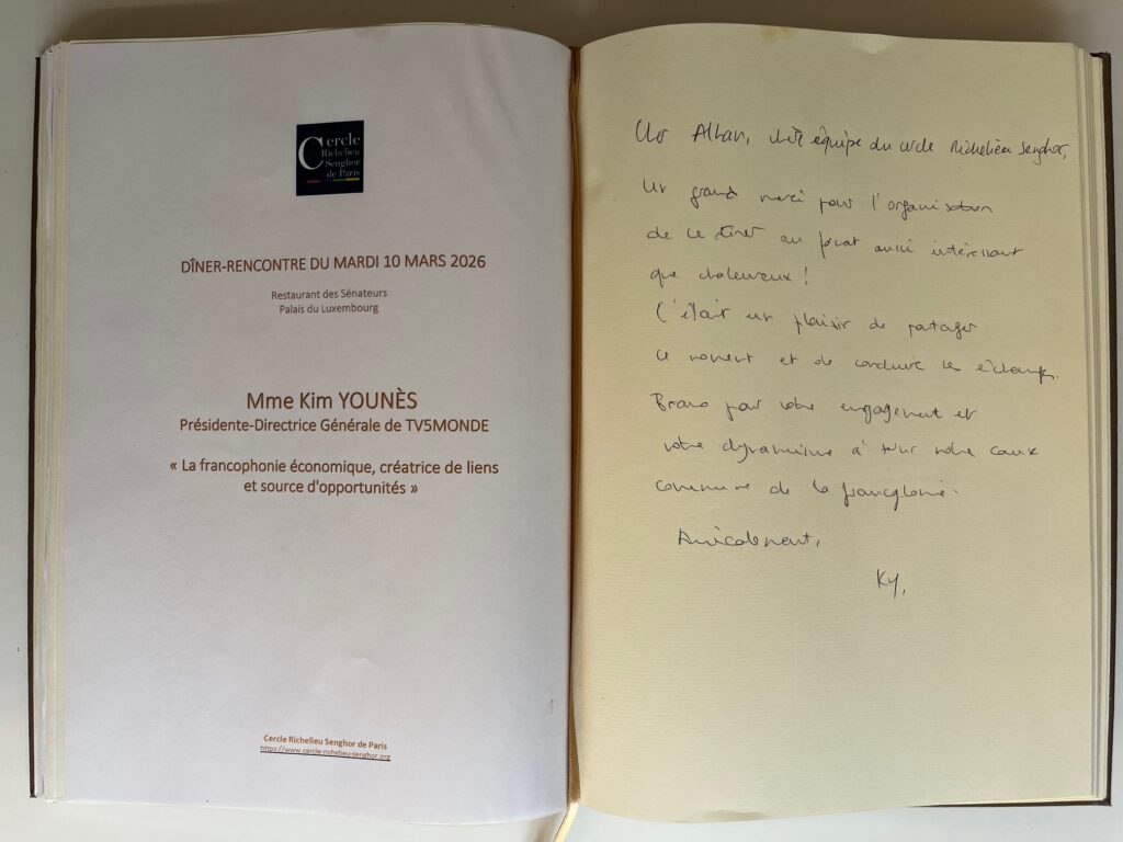 Livre d'or du 10 mars 2026