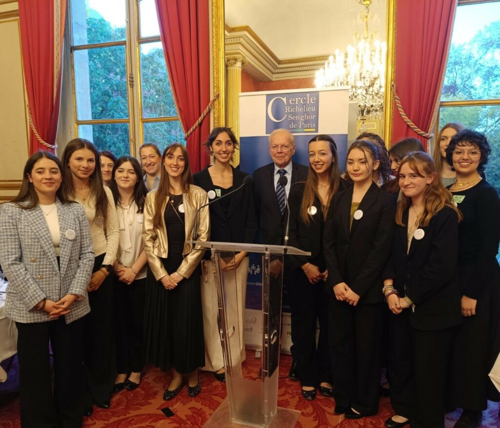 Etudiantes Val d'Aoste et Alban Bogeat