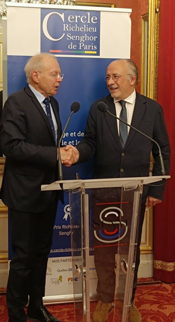 Alban Bogeat et Yves Thréard